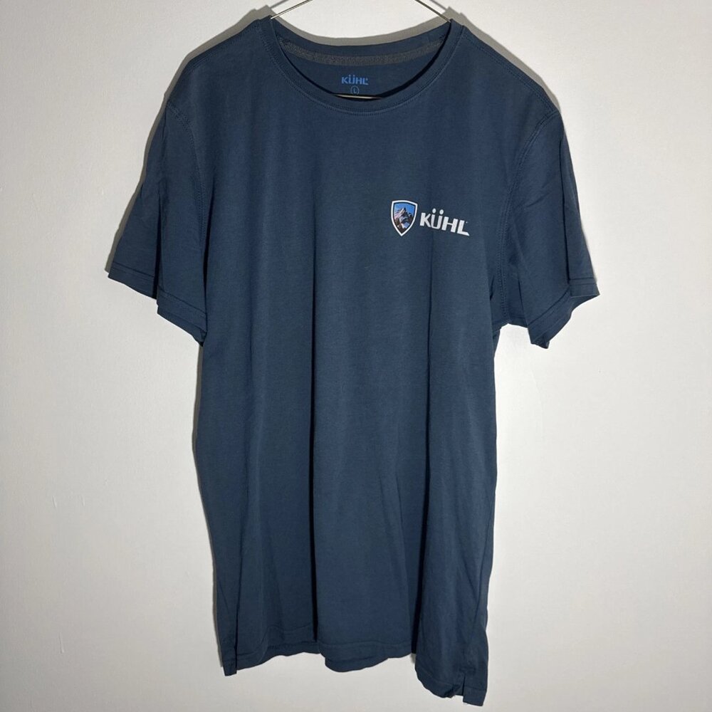 Kuhl Men's Born In The Mountains Graphic T-Shirt Large Wildfibre Organic Cotton